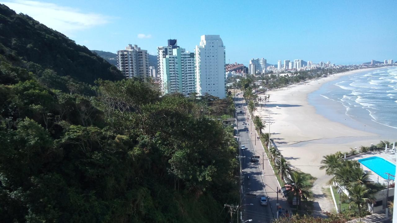 Apartamento Frente Para O Mar ,50 M Da Praia , Ar Condicionado Todos Quartos Guarujá Extérieur photo